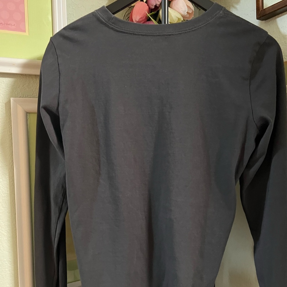 Life Is Good Black Women's Tee “What You Think You Become” Small #032 - Picture 3 of 5